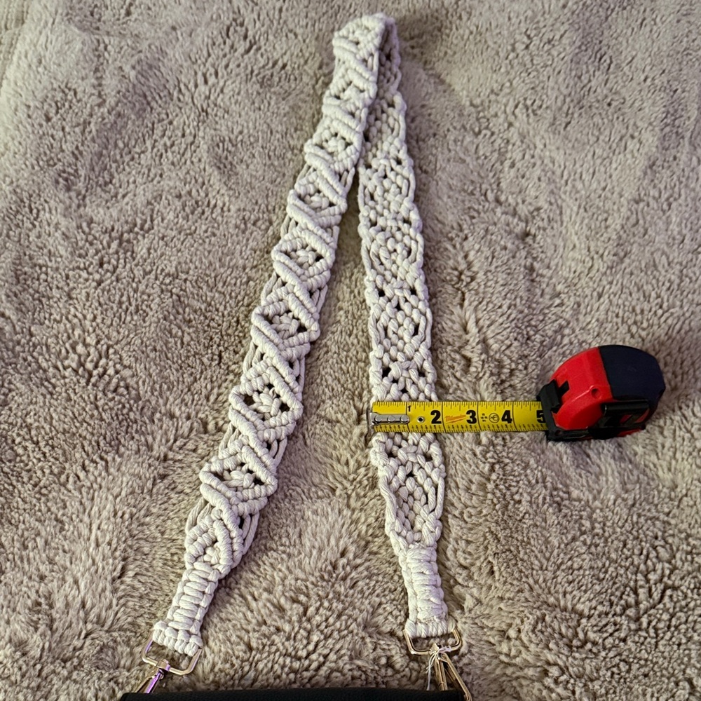 Removable Macramé Strap - Picture 7 of 12